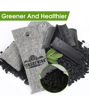 Yongsenina Charcoal Bamboo Air Bags 7Packs Combo Set - Activated Charcoal Eliminators for Home, Shoe Closet, Car, Gym Bag & Litter Box - Buy Online on SooperMarket.com