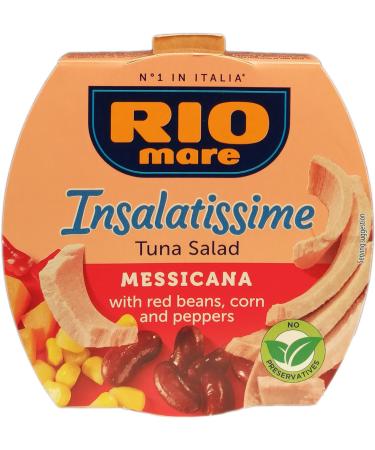 Rio Mare Insalatissime Mexican Style Tuna Salad 4 x 160g - Delicious and Convenient Tuna Salad Packs - Buy Online on SooperMarket.com