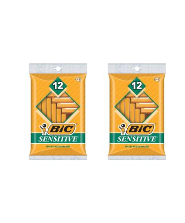 BIC Sensitive Single Blade Shaver (24 Count Sensitive)