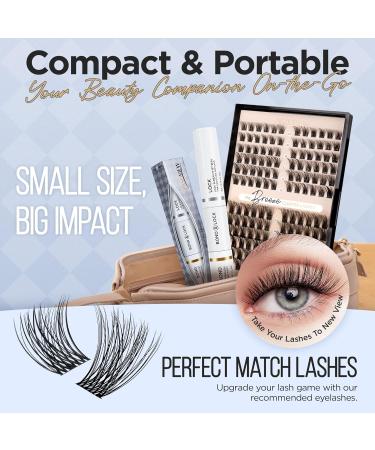LASHVIEW Waterproof Lash Bond & Seal - Super Strong Hold Cluster Lash Glue & Aftercare Sealant for International Shipping - Buy Online on SooperMarket.com