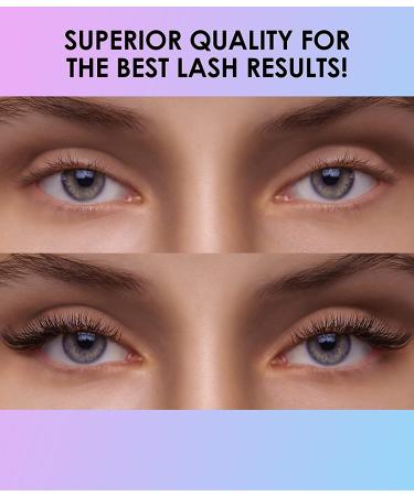 Stacy Lash Volume Eyelash Extension Glue 0.17 fl.oz - 3 Sec Dry Time - 6 Weeks Retention - Professional Grade Black Adhesive for Semi-Permanent Extensions - Latex Free - Buy Online on SooperMarket.com