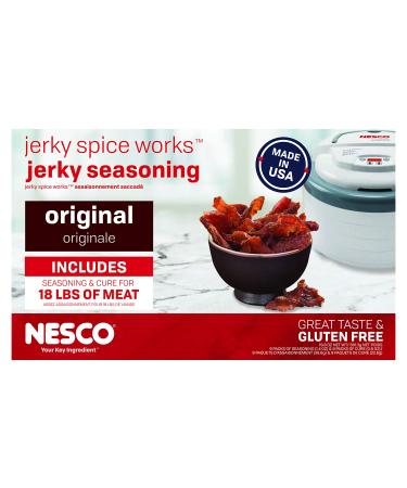 Nesco BJ-18, Jerky Spice Works, Original Flavor, 9 count, Beige|beige, 19.8 Ounce (Pack of 1)