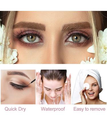 Autdor Magnetic Eyelashes Kit - 5 Pairs of Reusable 3D False Lashes with Strong Magnetic Eyeliner and Tweezers - Buy Online on SooperMarket.com