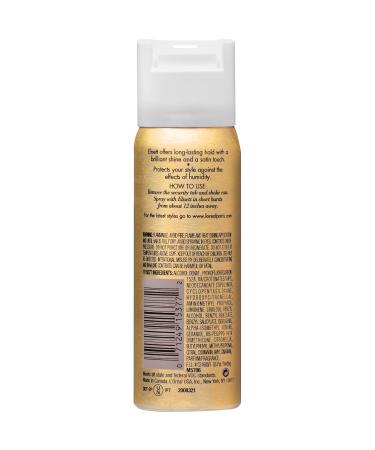 L'Oreal Paris Elnett Satin Extra Strong Hold Hairspray Travel size 2.2 Ounce (6 Count) (Packaging May Vary) Unscented 2.2 Ounce (Pack of 6) - Buy Online on SooperMarket.com