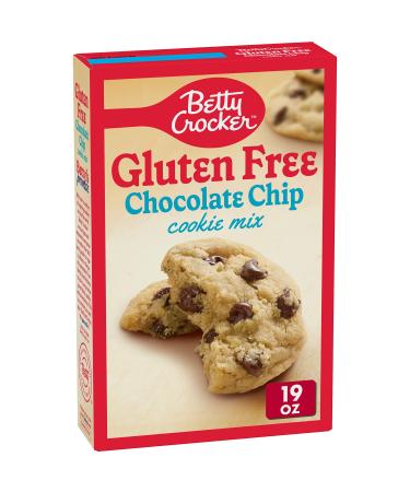 Betty Crocker Gluten Free Chocolate Chip Cookie Mix, 19 Ounce (Pack of 6)