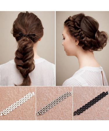 CareforYou Hair Clip for Women - Stylish 3 Pack Gray Hair Accessories for Braiding & Fashion Hairstyles - Buy Online on SooperMarket.com