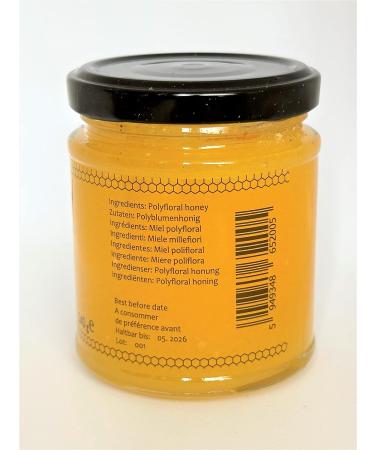 Premium Wildflower Honey - Creamy Spreadable A Fine And Refined Texture | Pure Natural And Tasty Polyfloral Honey For Adults And Kids 240 g - Buy Online on SooperMarket.com