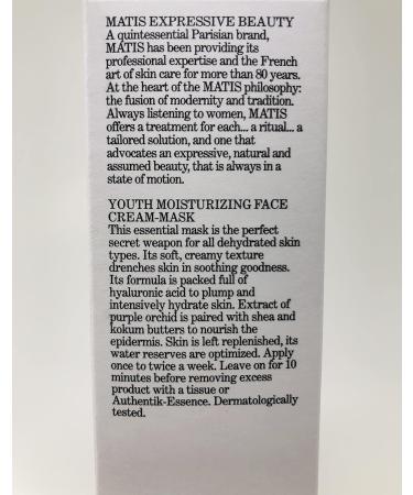 MATIS Paris Authentik-Mask - Youth Hydrating Mask | Buy Online | International Shipping Available - Buy Online on SooperMarket.com