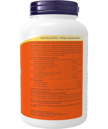 NOW Supplements Super Omega 3-6-9 1 200mg Softgels 180 Count Unflavored 180 count (Pack of 1) - Buy Online on SooperMarket.com