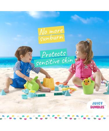 Juicy Bumbles Baby Swimsuit - One Piece Toddler Swimming Costume - Short Sleeve Boys and Girls Swimming Costume (1 Year, Starfish) - Buy Online on SooperMarket.com