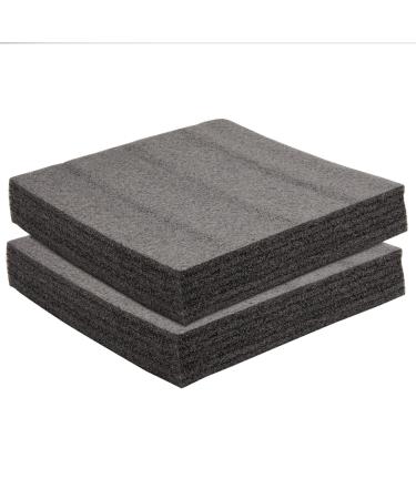 2 Pack Customizable Polyethylene Foam Packing Material for Shipping Inserts Crafts (12 x 12 In)
