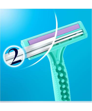 Gillette Simply Venus 2 Disposable Razors for Women - 4 Pack | Smooth Shaving International Shipping - Buy Online on SooperMarket.com