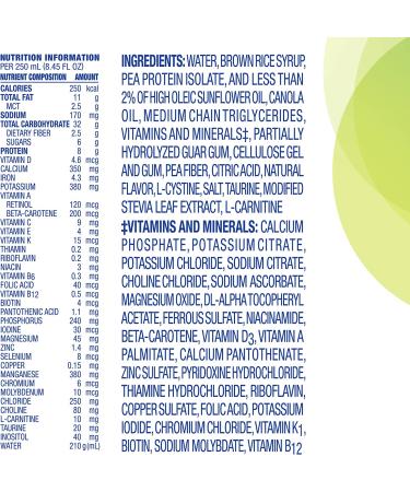 Compleat Pediatric Standard 1.0 Plant-Based Tube Feeding Formula - Vanilla 24 x 8.45 fl oz Carton | No Artificial Flavors, Colors, or Sweeteners - Buy Online on SooperMarket.com