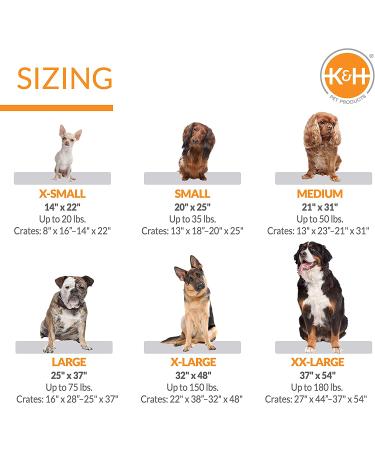 K&H PET PRODUCTS Self-Warming Crate Pad Mocha Retail Package Mocha XS (14 x 22 in) - Buy Online on SooperMarket.com