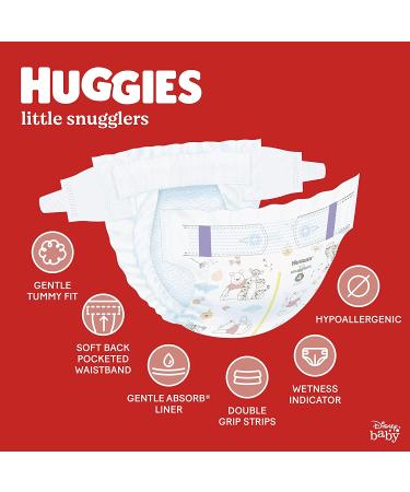 Huggies Little Snugglers Newborn Diapers Size 1 (8-14 lbs) - 84ct - Buy Online on SooperMarket.com