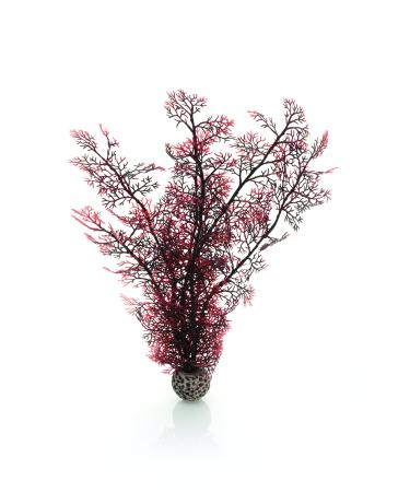 Biorb 46073 Horn coral L dark red - large aquarium decoration |Natural artificial coral made of plastic |Aquaria decoration | Easy cleaning |For fresh water and sea water Large dark red