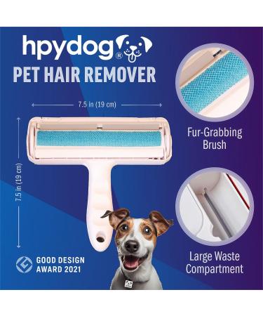 Pet Hair Remover Roller - Reusable Multi-Surface Fur & Lint Cleaner for Furniture Couch Carpet Car Seats - Portable Blue - Buy Online on SooperMarket.com