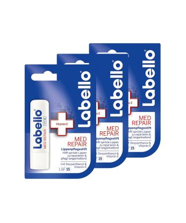 Labello Sensitive Protect Blister Pack of 3 - Soothing Lip Care for Sensitive Lips | International Shipping - Buy Online on SooperMarket.com