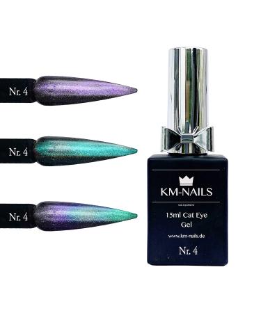 KM-NAILS Cat Eye Gel 5D - 6 Set (15ml) | Premium Nail Art for Stunning Designs - International Shipping Available - Buy Online on SooperMarket.com