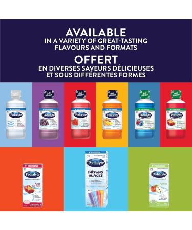Pedialyte Electrolyte Oral Rehydration Solution Unflavoured 1-L Bottle Unflavored for Infants - Buy Online on SooperMarket.com
