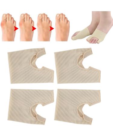 Bunion Corrector 2 Pairs - Elastic Big Toe Separators for Bunion Relief and Overlapping Toe - Hallux Valgus Sleeve Foot Care Tool (S) - Buy Online on SooperMarket.com