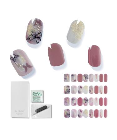 by Taptap London - Semi Cured Gel Nail Strips (Butterfly Effect)