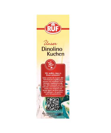Buy Dinolino Three-Colored Cakes with Glaze & Colorful Dino Sprinkles - 2 Pack (2 x 850g) | International Shipping Available - Buy Online on SooperMarket.com