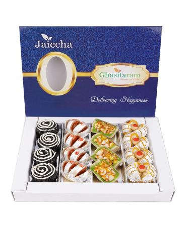 Jaiccha Ghasitaram Sweets-Dryfruit Fancy Sweets 400 GMS |Gift for Diwali Holi Rakhi Valentine Christmas Birthday Anniversary Her Him|