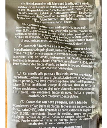 Kuhbonbon Cream Liquorice 200g - Authentic German Candy | International Shipping Available - Buy Online on SooperMarket.com