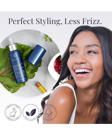 MONAT Smoothing Anti-Frizz Quick Dry Spray - Natural Nourishing Frizz Control and Heat Protection for Glossy Salon-Quality Blowouts - Buy Online on SooperMarket.com