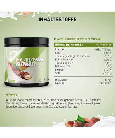 Buy NeoSupps Flavorver I Hazelnut Cream 250g - Low Calorie Delicious & Ideal for Baking | Enhance Your Diet - Buy Online on SooperMarket.com