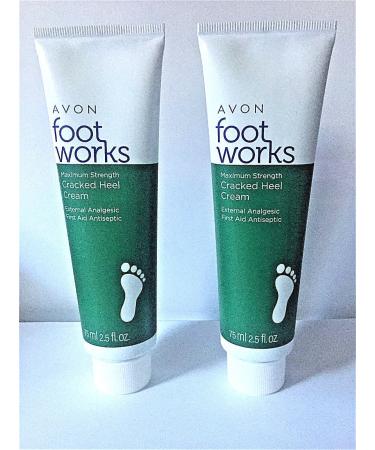 2 Foot Works Healthy Maximum Strength Cracked Heel Creams