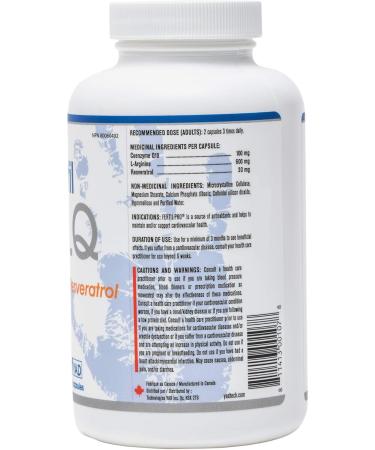 Fertil Pro LQ - Coenzyme Coq10 L-arginine + Resveratrol Antioxidants and Anti-Inflammatory Support Natural Fertility Support Supplement for Women (180 Pills - 1 Month Supply) - Buy Online on SooperMarket.com