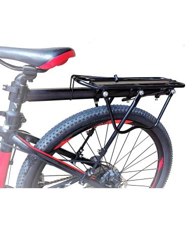 COMINGFIT Adjustable Bike Luggage Cargo Rack - 110 Lbs Capacity | Universal Bicycle Carrier Stand for Equipment and Accessories - Buy Online on SooperMarket.com