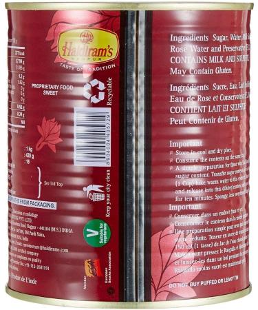 Haldiram's Nagpur Rasgulla Diwali Sweet - 1 KG (Pack of 2) - Buy Online on SooperMarket.com