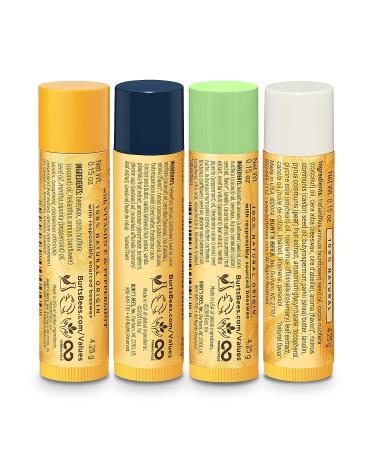 Burt's Bees Beeswax Bounty Assorted Set - Natural Lip Balm Collection - Buy Online on SooperMarket.com