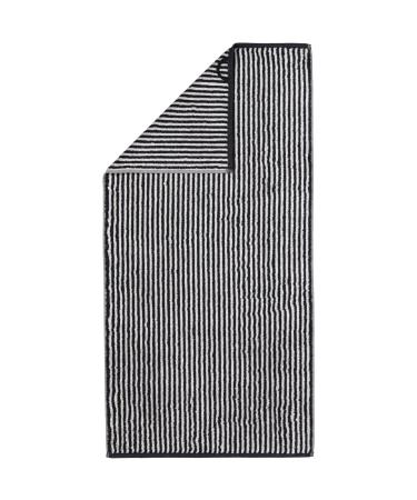 Caw Home Towels Zoom Stripes 121 black - 97 Towel 50x100 cm