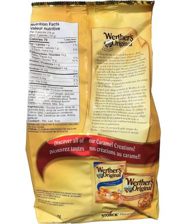 Werther's Original Caramel Hard Candies - Made with Real Butter and Fresh Cream - 900 Gram Bag - Buy Online on SooperMarket.com