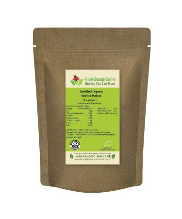 500g Fresh Organic Walnuts Halves