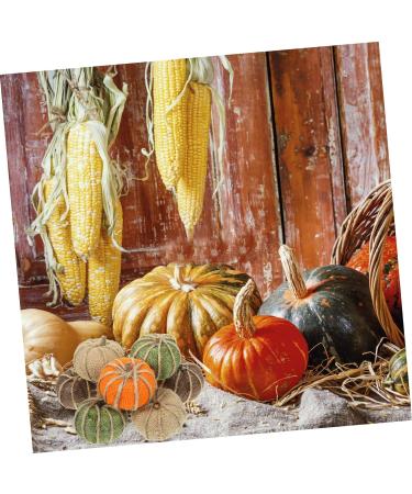 Alipis 8pcs Mini Pumpkin Artificial Fake Pumpkins Fall Pumpkin Models Artificial Fruit Props Fall Autumn Pumpkins Simulated Pumpkin Model Realistic Fake Pumpkins Vegetable Foam Halloween - Buy Online on SooperMarket.com