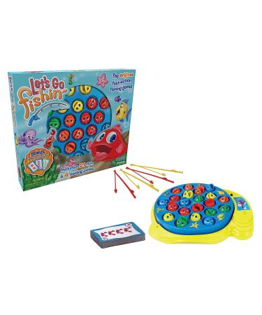 Pressman 58 Let's Go Fishin' Combo Game with Go Fish Card Game - Fun for Kids and Families - Buy Online on SooperMarket.com
