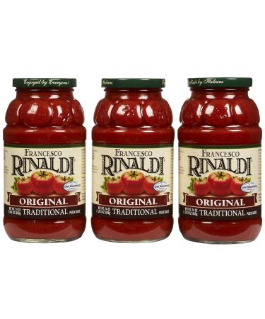 Francesco Rinaldi Plain Spaghetti Sauce 24 oz 3 pk 24.0 Ounce (Pack of 3)