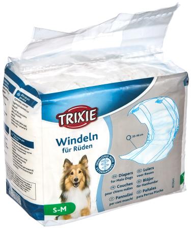 Diapers for male dogs S M: 30 46 cm 12 pcs. S/M