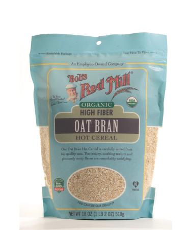 Bob's Red Mill Cereal Oat Bran, 18-ounces (Pack of4) ( Value Bulk Multi-pack)