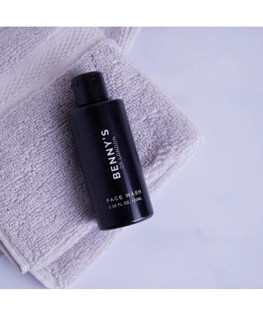 Men's Face Wash | BENNY'S | Light Benny's Scent | Cleanses and Cleans your Face | Leaves Skin Feeling Refreshed | Vegan Friendly - Buy Online on SooperMarket.com