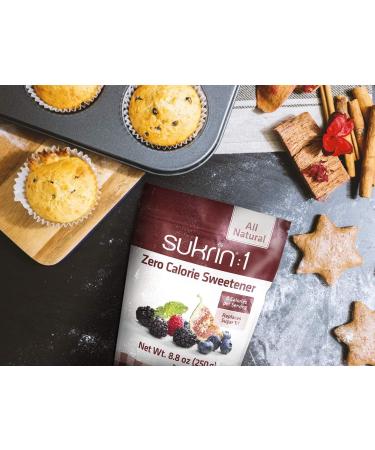 Sukrin 1 - All Natural Zero Calorie Sweetener for Keto & Low Carb Diets - 1lb Pack - Gluten Free, Vegan, Non GMO - Buy Online on SooperMarket.com