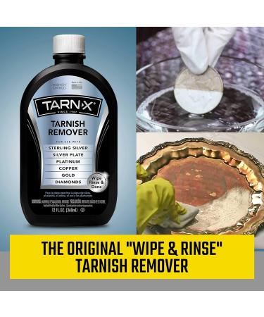 Tarn-X Metal & Silver Tarnish Remover - 12oz Pack of 2 for Sterling Silver Platinum Gold & More | International Shipping - Buy Online on SooperMarket.com