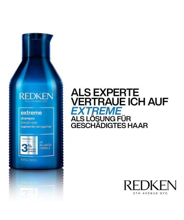 Redken Extreme Shampoo for Brittle & Damaged Hair - 500ml | Anti-Hair Fracture with Soy Proteins Ceramides & Arginine - International Shipping Available - Buy Online on SooperMarket.com