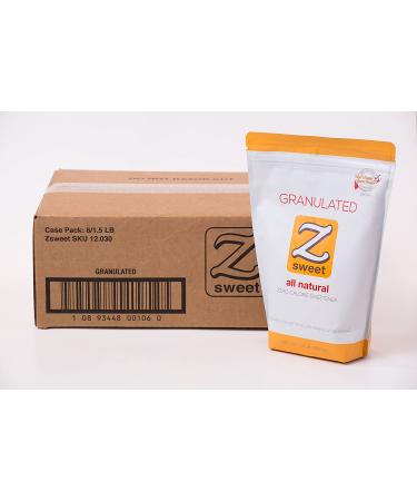 Z SWEET All-Natural Zero Calorie Sweetener 24 Oz - Non-GMO, Gluten-Free, Keto & Diabetic Friendly Erythritol Sugar Alternative - Buy Online on SooperMarket.com