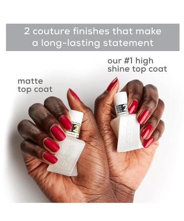Essie Gel Couture 8-Free Vegan Burgundy Red Nail Polish | Bubbles Only 0.46 fl oz - Buy Online on SooperMarket.com